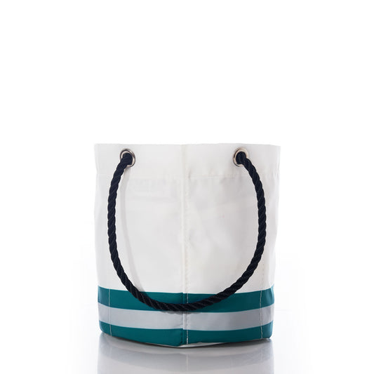 Philadelphia Eagles Beverage Bucket by Sea Bags, crafted from recycled sail cloth and displayed on a white background. by Sea Bags