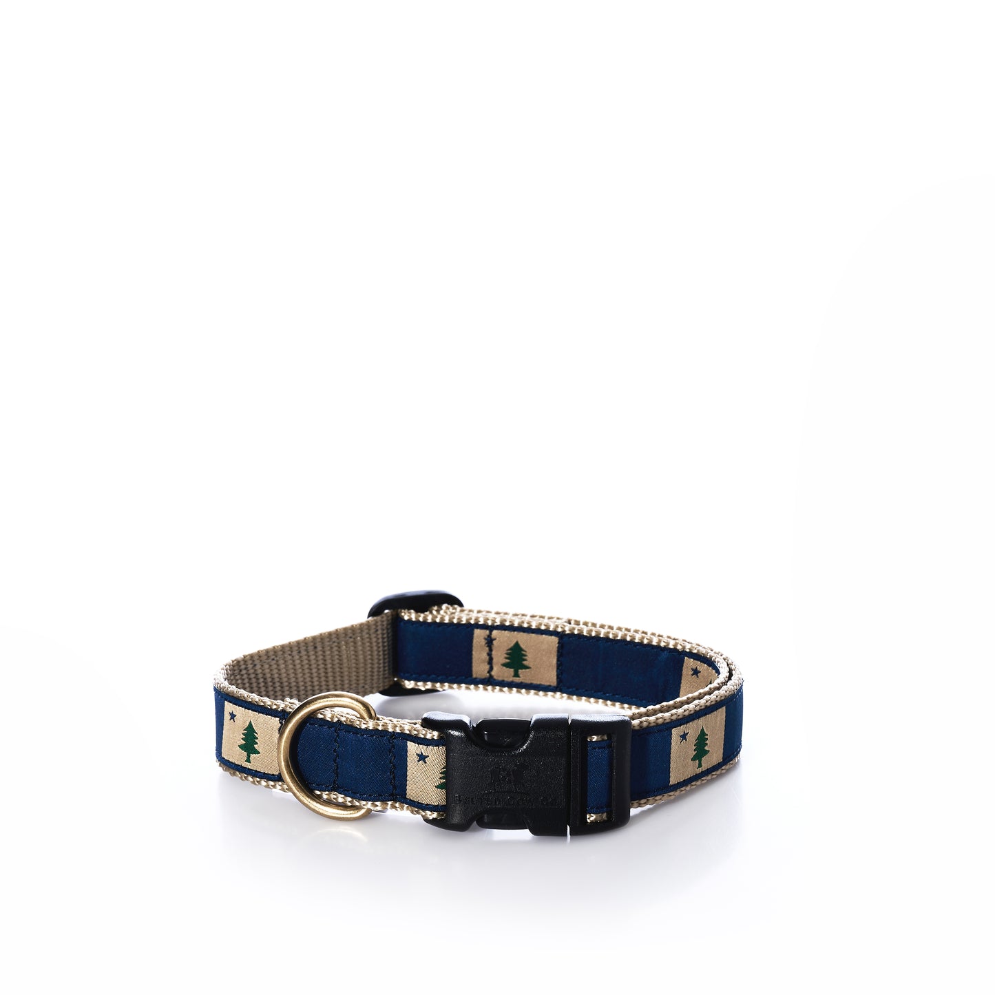 Maine Flag Dog Collar 1" - Medium