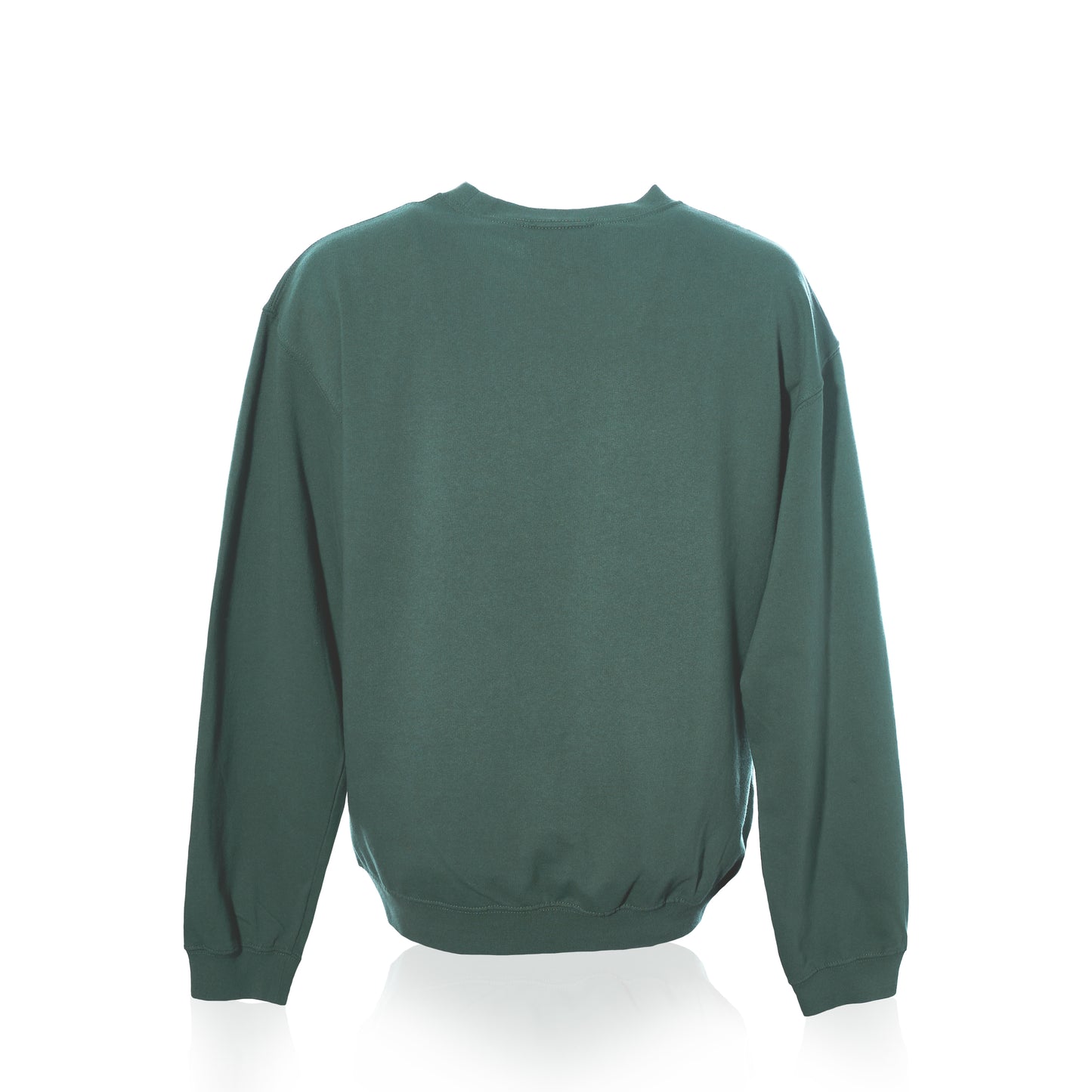 Soft As A Grape crewneck pullover—Willow Maine Tree edition—shown from the back on a white background, featuring a classic camp style with clean lines and no visible logos or designs, adding subtle outdoor charm to any wardrobe. by Sea Bags