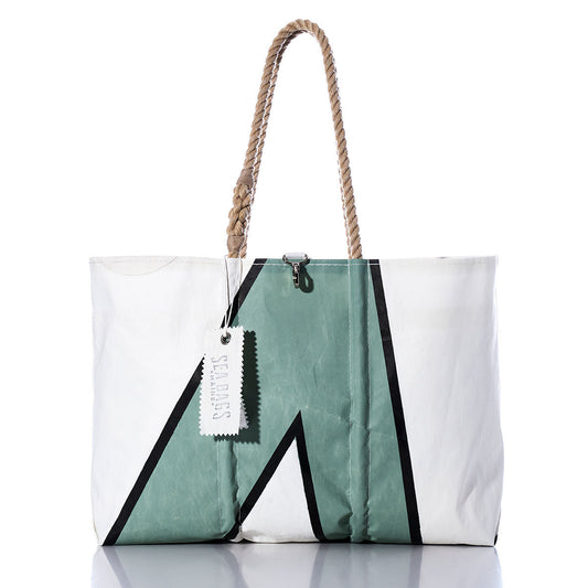 Vintage Green 4 Large Tote