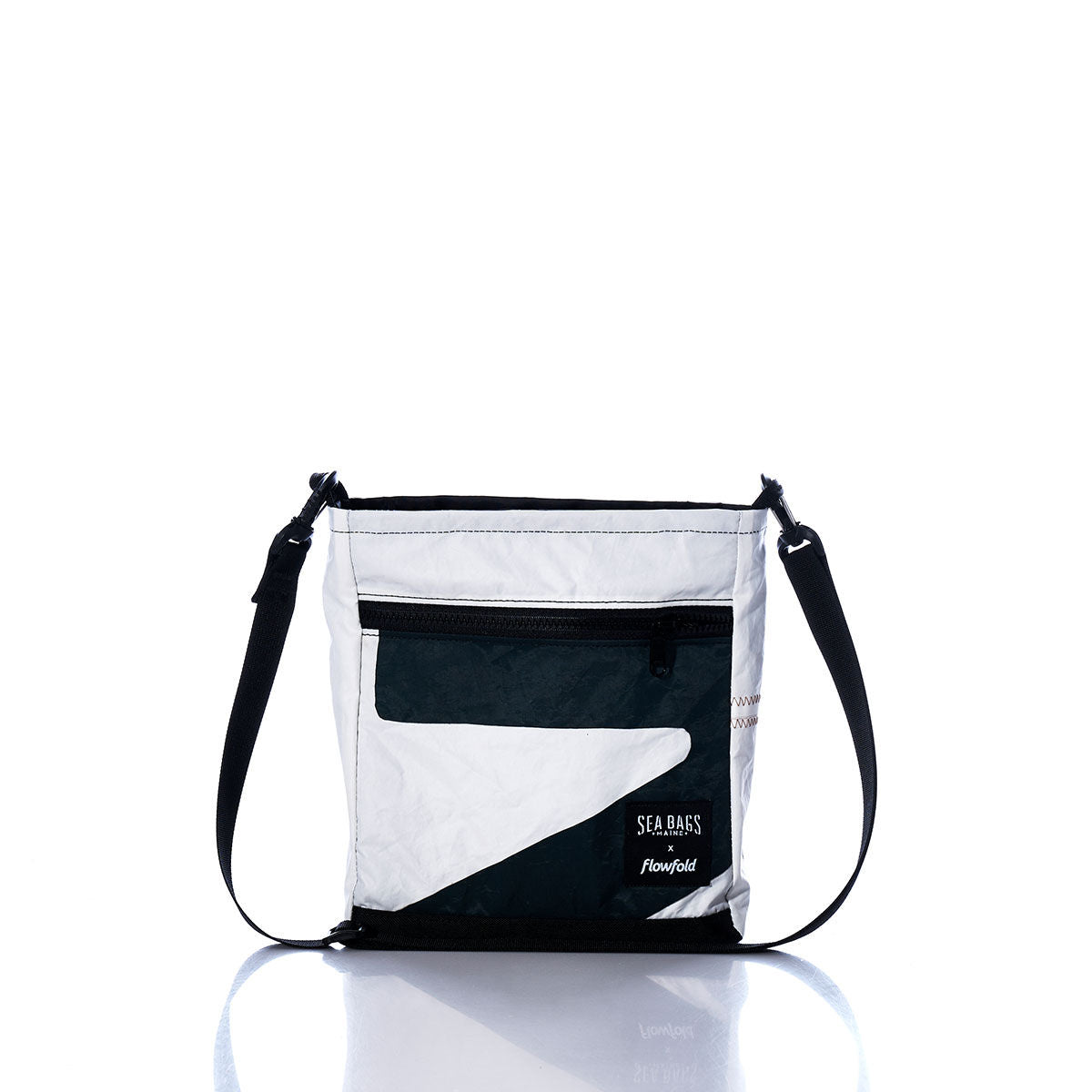 Vintage Black Numbers Small Voyager Crew Crossbody