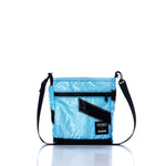 Vintage Blue and Black Small Voyager Crew Crossbody
