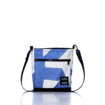 Vintage Blue Numbers Small Voyager Crew Crossbody