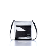 Vintage Black and White Small Voyager Crew Crossbody