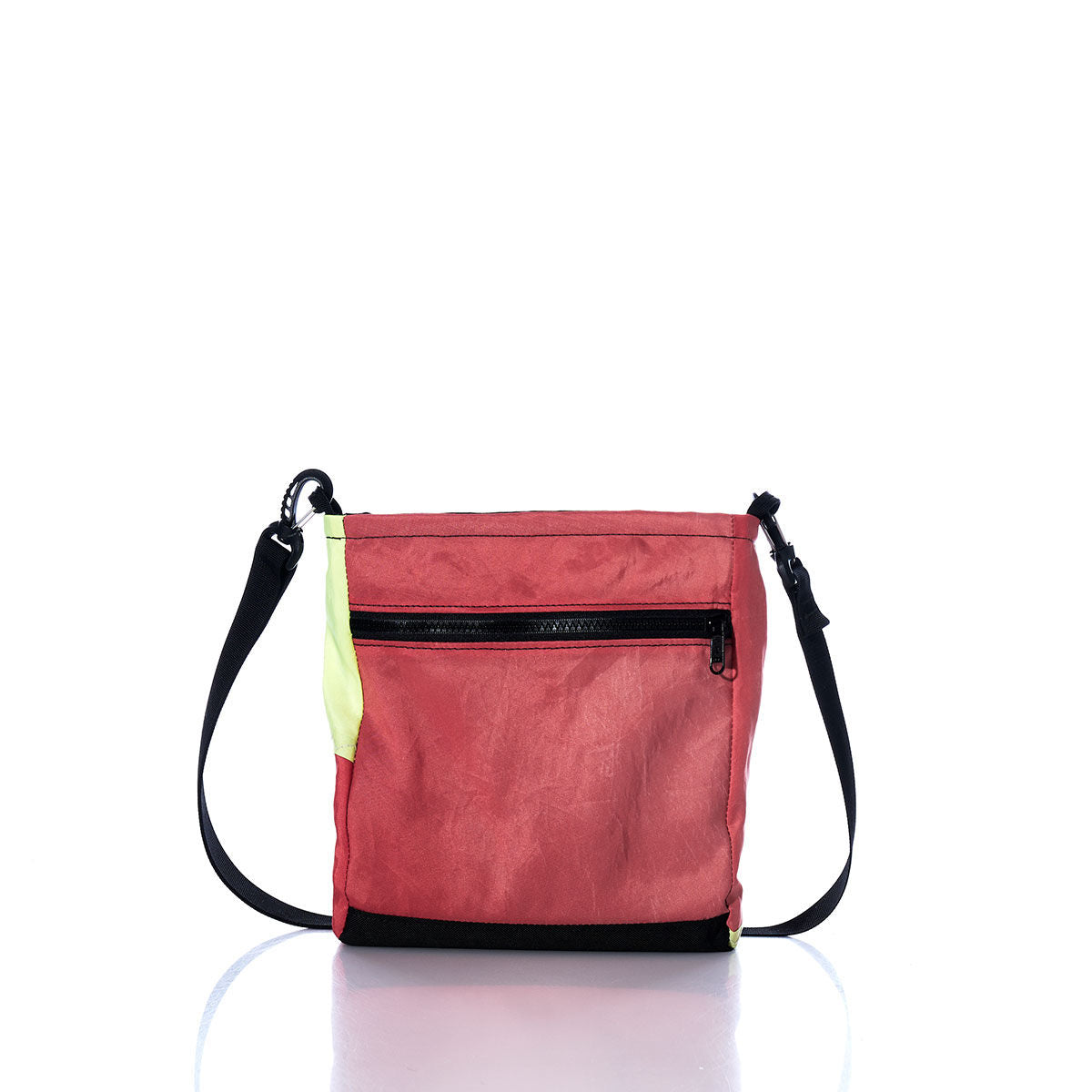 Vintage Orange and Yellow Small Voyager Crew Crossbody Alternate View