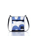 Vintage Blue Numbers Small Voyager Crew Crossbody