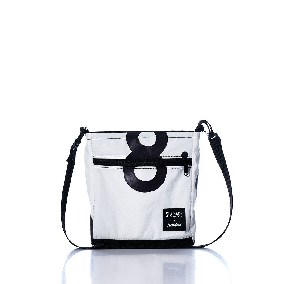 Vintage Black 8 Small Voyager Crew Crossbody