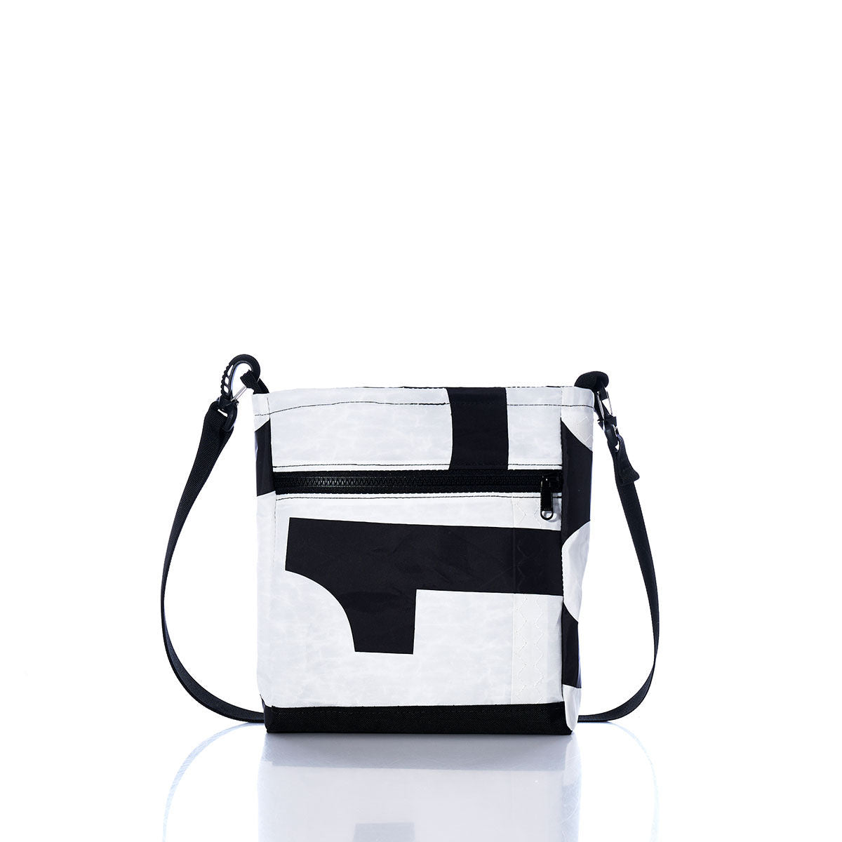 Vintage Black Numbers Small Voyager Crew Crossbody Alternate View