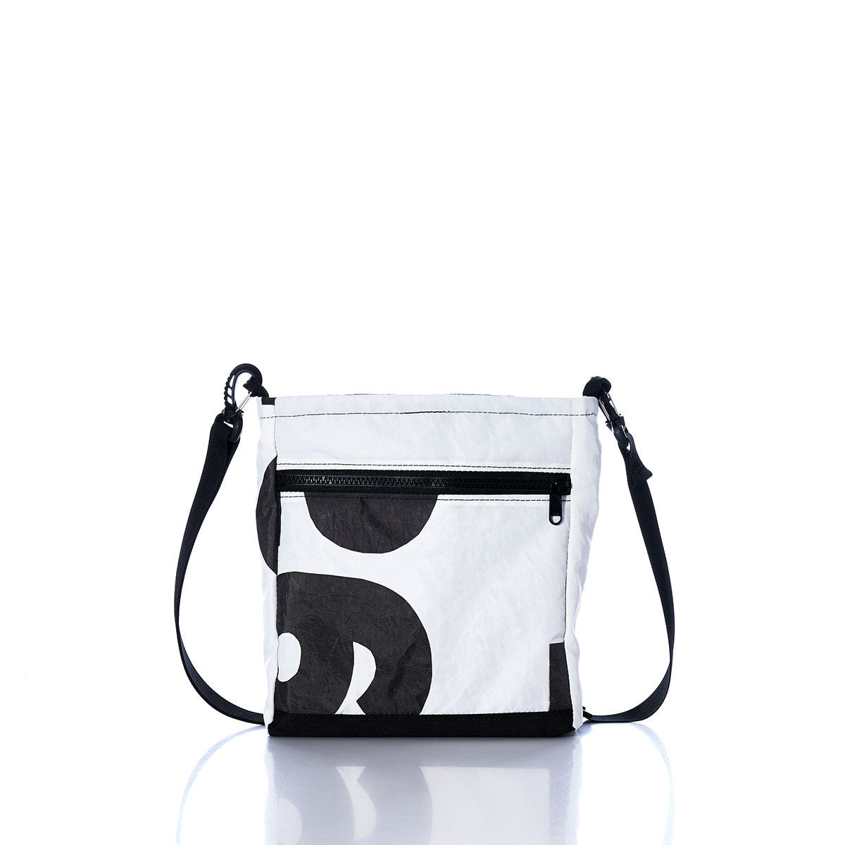 Vintage Black Numbers Small Voyager Crew Crossbody Alternate View