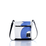 Vintage Blue and White Small Voyager Crew Crossbody