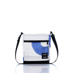 Vintage Blue and White Small Voyager Crew Crossbody