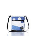 Vintage Blue and White Small Voyager Crew Crossbody