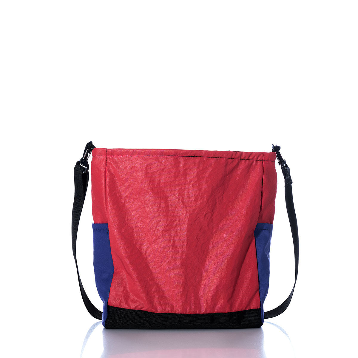 Vintage Red and Blue Medium Voyager Crew Crossbody Alternate View
