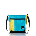 Vintage Blue and Yellow Medium Voyager Crew Crossbody