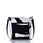 Vintage Black and White Medium Voyager Crew Crossbody