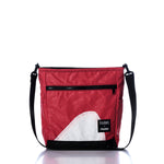 Vintage Red and White Medium Voyager Crew Crossbody