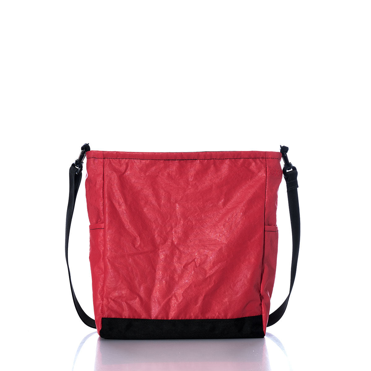 Vintage Red and White Medium Voyager Crew Crossbody Alternate View