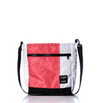 Vintage Coral and White Medium Voyager Crew Crossbody