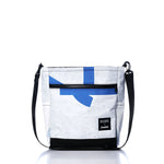 Vintage Blue and White Medium Voyager Crew Crossbody