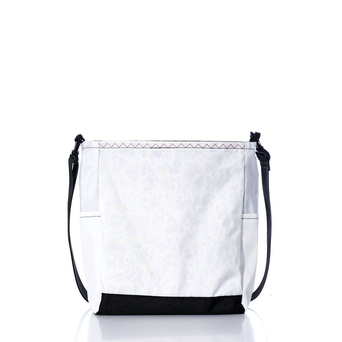 Vintage Black and White Medium Voyager Crew Crossbody Alternate View