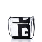 Vintage Black and White Medium Voyager Crew Crossbody