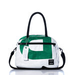 Vintage Green Letters Essential Weekender Travel Bag