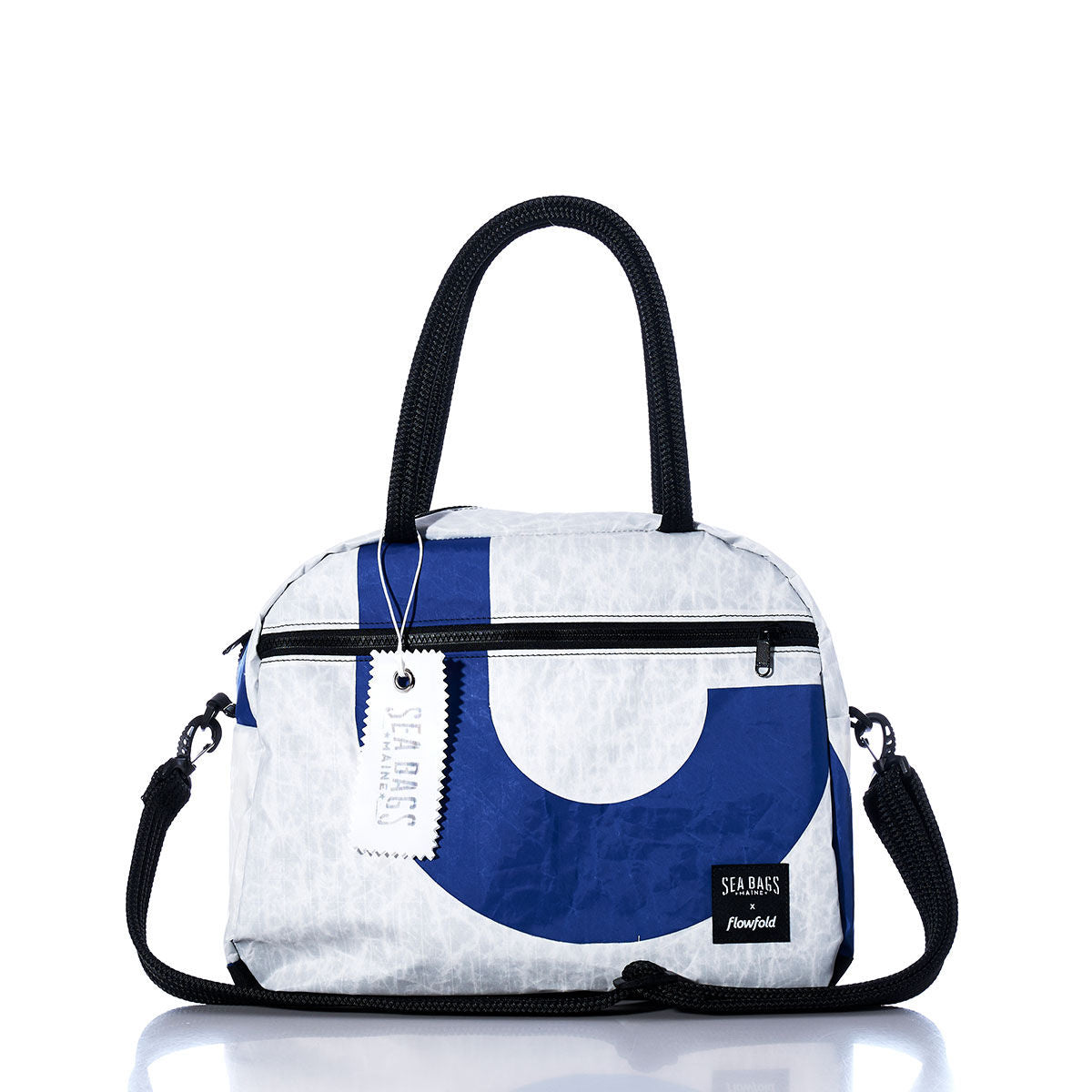 Vintage Blue and White Essential Weekender Travel Bag