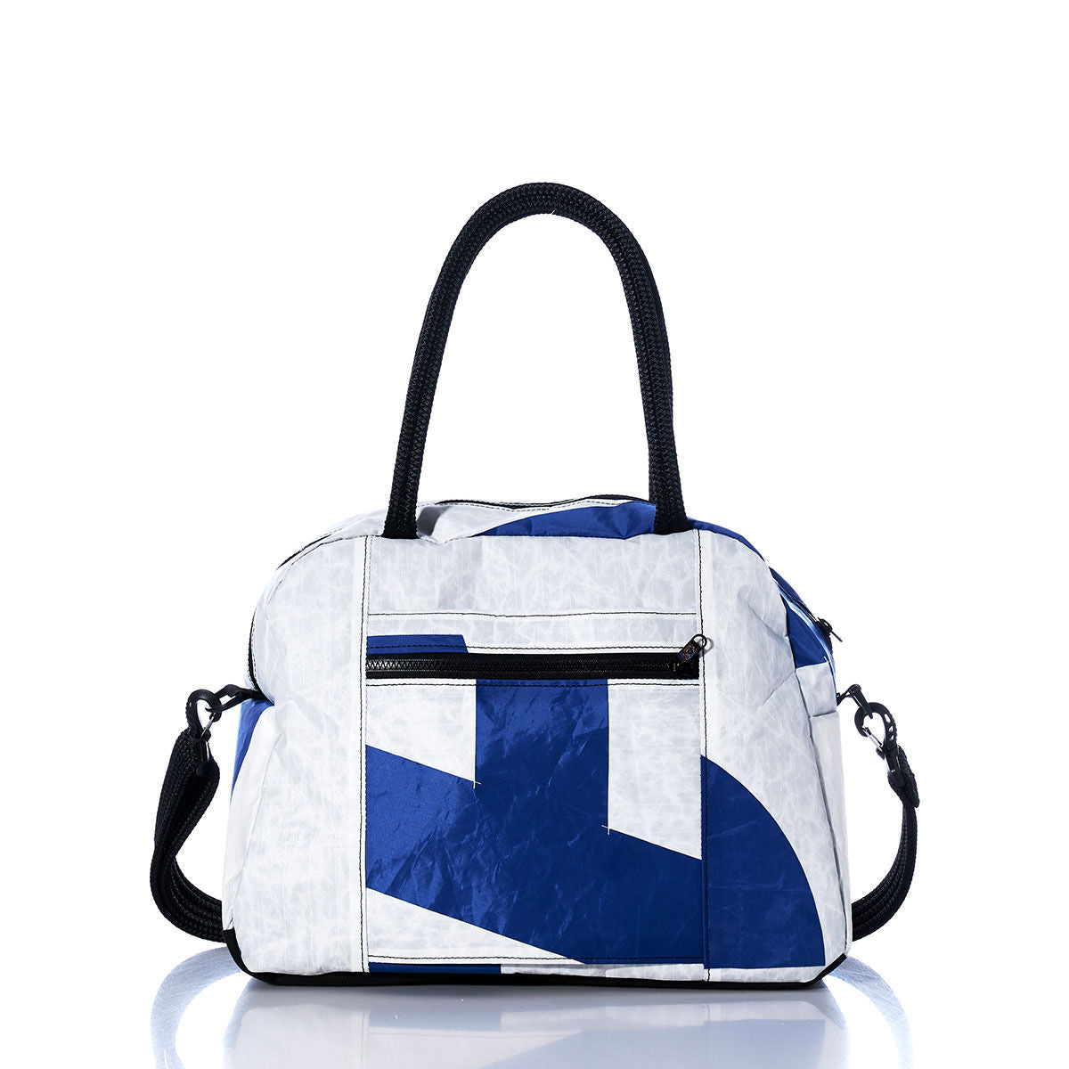 Vintage Blue and White Essential Weekender Travel Bag Alternate View