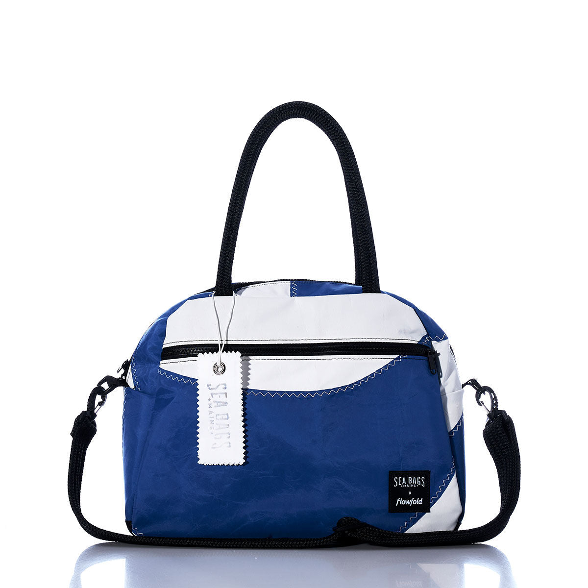 Vintage Blue and White Essential Weekender Travel Bag