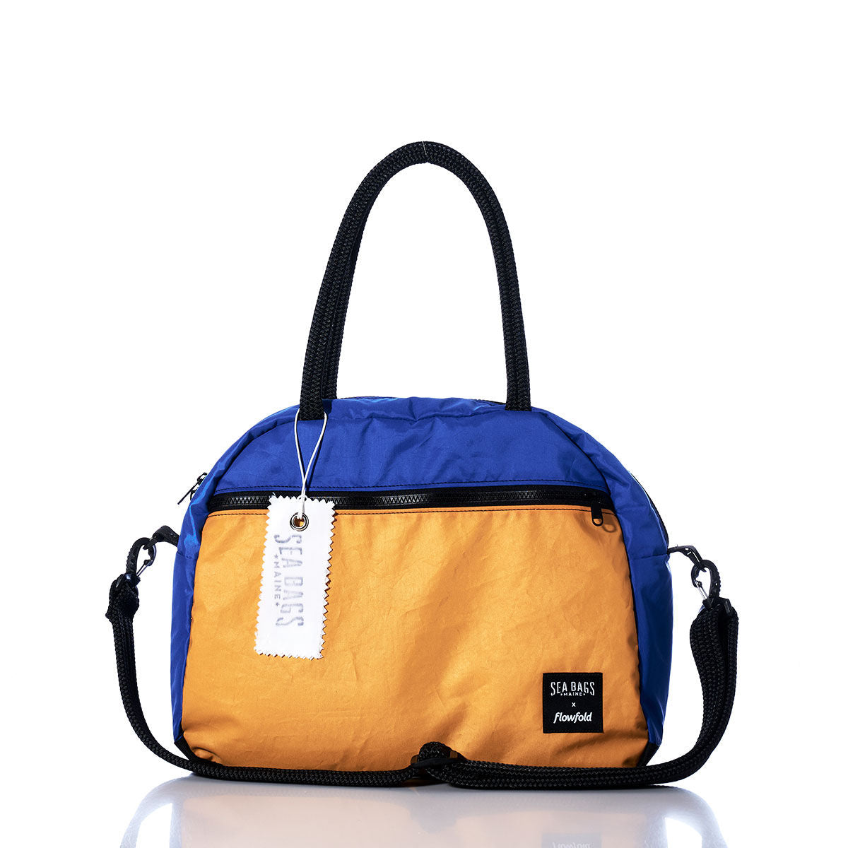Vintage Blue and Yellow Essential Weekender Travel Bag