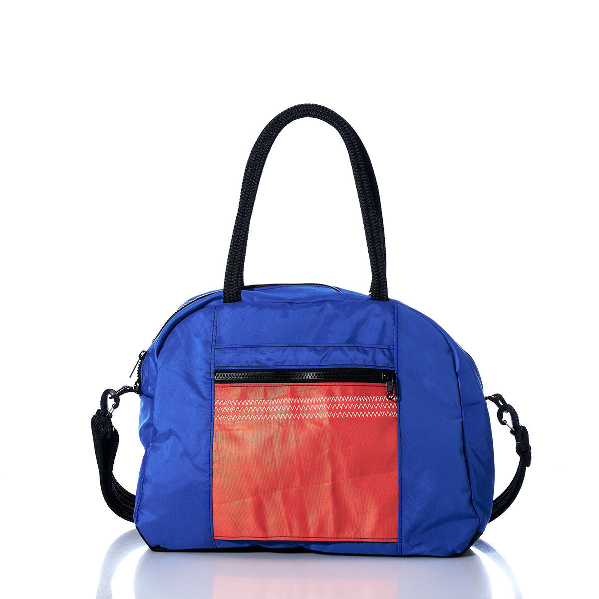 Vintage Blue and Orange Essential Weekender Travel Bag Alternate View