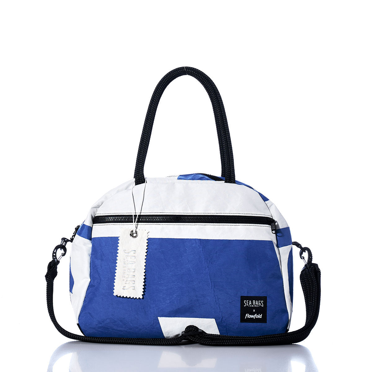 Vintage Blue and White Essential Weekender Travel Bag