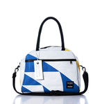 Vintage Blue and Yellow Essential Weekender Travel Bag