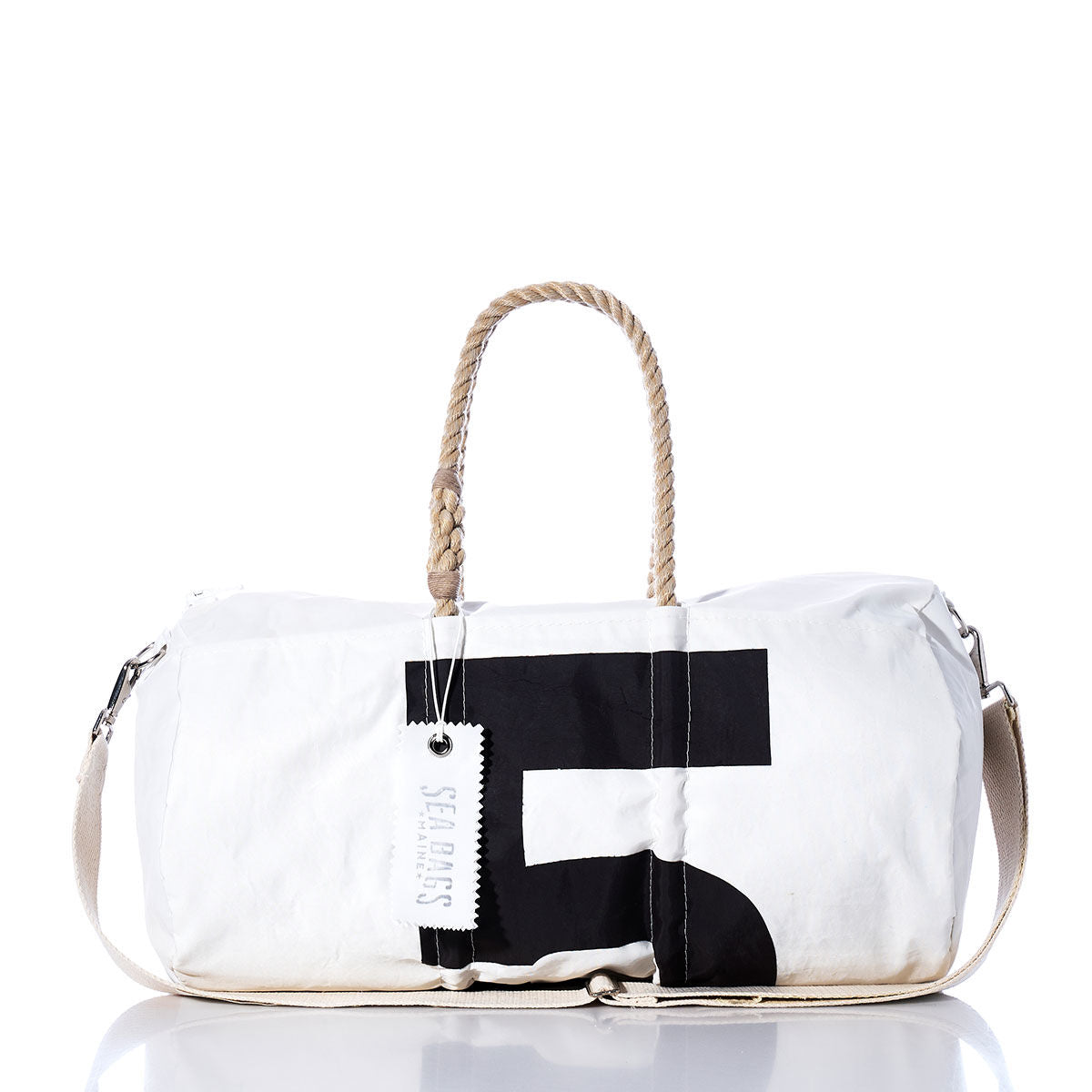 Vintage Black 5 Duffel