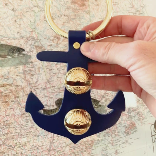 Navy Anchor Door Chime